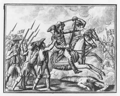 Mort du général Joubert à la bataille de Novi, 1799 - L.F. Labrousse